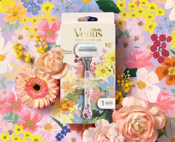 Gillette Venus x Rifle Paper Co. Systemrasierer